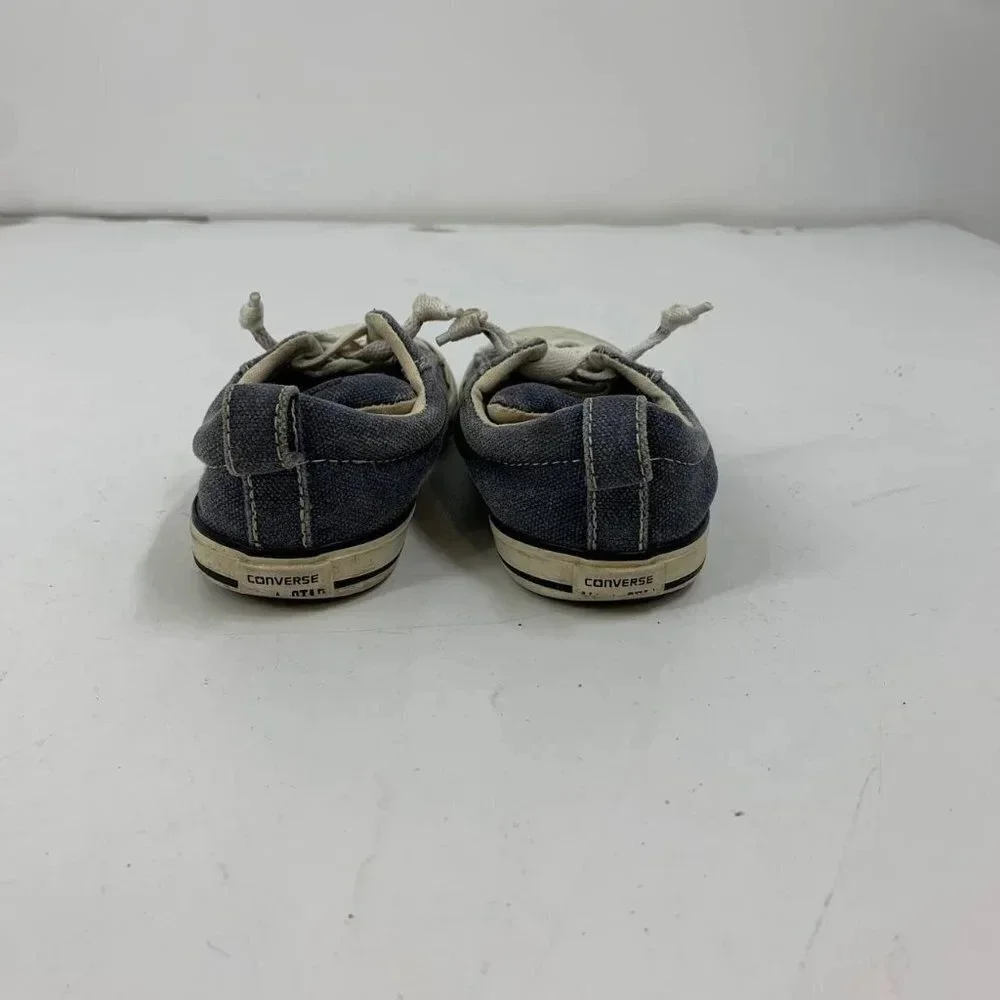 Converse Kids All Star Gray Cushioned 730316F Pull On Low Top‎ Shoe Size 10